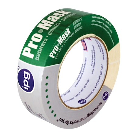 Intertape IPG Pro-Mask 1.41 in. W X 60 yd L Beige Medium Strength Masking Tape 1 pk 5203-1.5